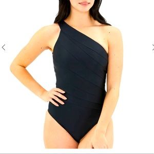 Summersalt Sidestroke bathing suit size 12 black